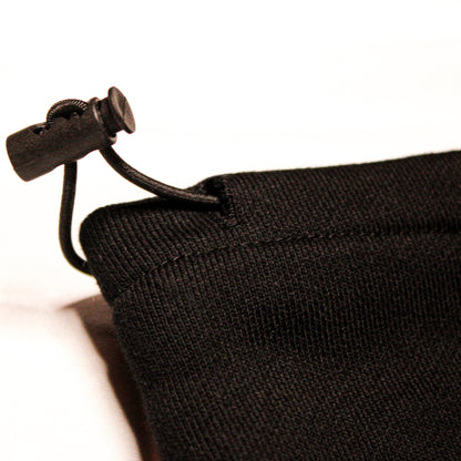 Double Knee Black Sweats