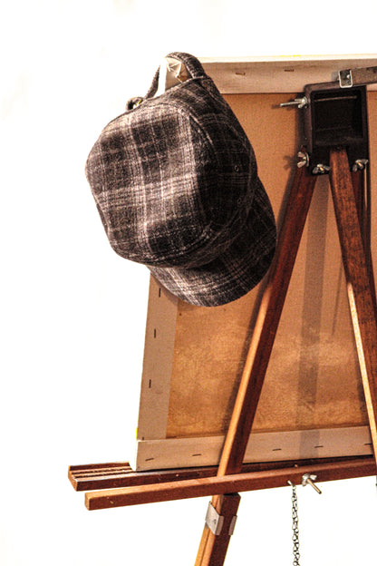 Umber Plaid Cadet Hat